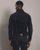 DENIM JACKET STONE BLACK