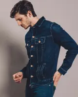 DENIM JACKET 3D BLUE